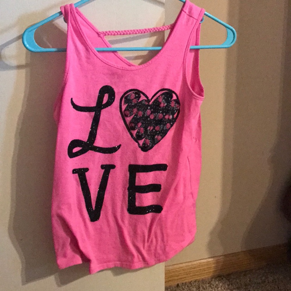 Pink love shirt